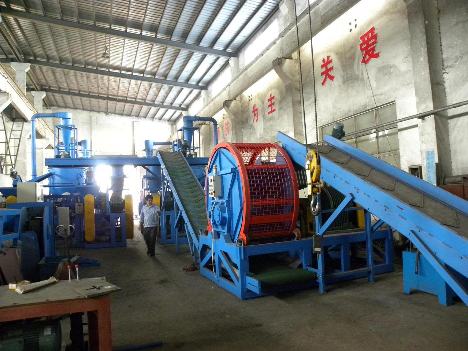 Waste Tire Recycling Plant (TR) from China Manufacturer